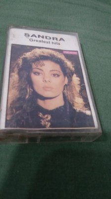 CASETA AUDIO SANDRA -GREATEST HITS ORIGINALA EUROSTAR foto