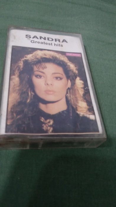 CASETA AUDIO SANDRA -GREATEST HITS ORIGINALA EUROSTAR