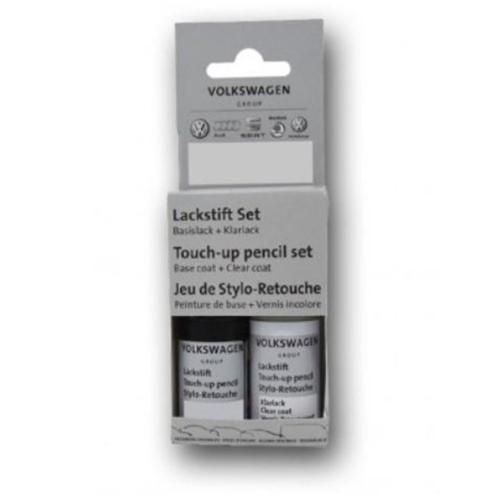 Set corector vopsea si lac Vw Florettsilber Metalic 2x 9 ml