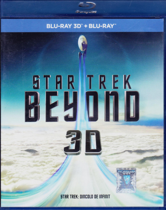 Blu Ray 3D: Star Trek Beyond - Dincolo de infinit ( doar versiunea 3D )