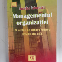 Amedeo Istocescu - Managementul organizatiei