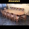 SET DEN 6 MASA FIXA + 12 SCAUNE