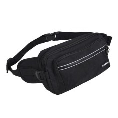 Borseta pentru Barbati Neagra Patch &amp;quot;URBAN &amp;quot;26x10x16cm foto