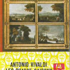 Casetă audio Antonio Vivaldi – Les Quatre Saisons, originală
