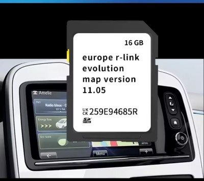 RENAULT SD Card hărți navigație Tomtom GPS R-LINK Evolution Europa și Rom&amp;acirc;nia 2025 Renault R link Navigatie Sd foto