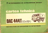 CARTEA TEHNICA DAC 444T. INSTRUCTIUNI DE EXPLOATARE SI INTRETINERE-NECUNOSCUT-266010