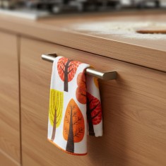 Laveta din microfibra cu model de toamna &ndash; set 2 bucati, 58 x 38 cm Best CarHome