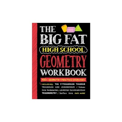 Big Fat High School Geometry Workbook: 400+ Geometry Practice Exercises foto