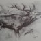 &quot;Cerb&quot;-Szarvas, Pal Csergezan 1974, lucrare originala evaluata de Koller Gallery