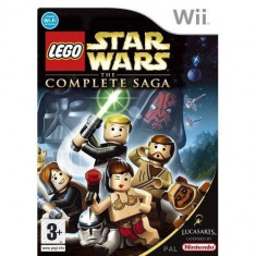 Wii joc LEGO Star Wars The Complete Saga Wii U si Wii classic foto