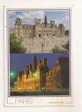 FA167 - Carte Postala - FRANTA - Paris. K'Hotel de Ville, circulata 1993