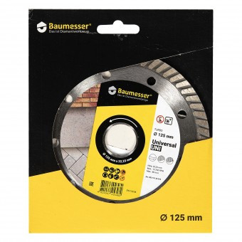 Disc diamantat Turbo 125x1,8x8x22,23 Baumesser foto