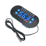 Termostat digital HX - W1308, 12V controler regulator temperatura, ALBASTRU