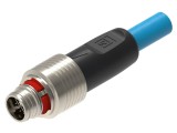 Cablu LUMBERG AUTOMATION M12 8 pini drept 3m pentru senzori și automatizări RP12M-MSSV8X-0552-0300