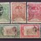 1906 Lot 9 valori stampilate