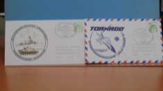 GERMANIA - LEONBERG, WURTT 1981 - ZIUA ARMATEI - 2 FDC, CIRCULATE, TIMBRATE. foto