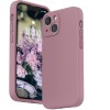 Husa Liquid soft touch compatibila cu Apple IPhone 13, Lilac Purple - ALC&reg;, ALC MOBILE