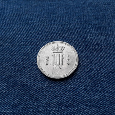 10 Francs 1974 Luxemburg - Franci Luxembourg