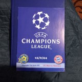 Program Maccabi Tel Aviv - FC Bayern Munchen