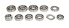 Set rulmenti cutie viteze Yamaha YFM 350 Raptor 04- 13, YFM 350 Warrior 98- 04 HotRods TBK0076, HOT RODS