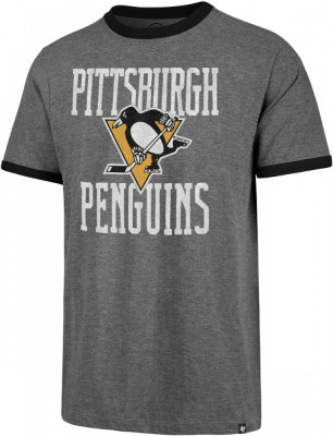 Pittsburgh Penguins tricou de bărbați Belridge 47 Capital Ringer Tee - XS foto