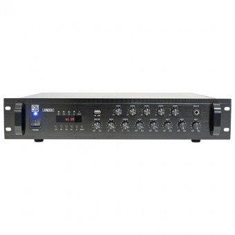 MIXER PA AMPLIFICAT 100V 350W 5 ZONE CU USB/BLUETOOTH/SD/FM foto