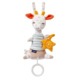 Jucarie muzicala mini - Girafa somnoroasa PlayLearn Toys, Fehn