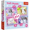 PUZZLE TREFL 4IN1 PISICUTELE DRAGALASE SuperHeroes ToysZone