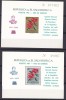 Salvador 1961 flori MI bl. 10, 11 MNH, Nestampilat