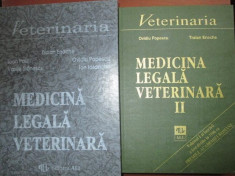 Medicina legala veterinara 2 volume foto
