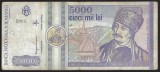 ROMANIA 5000 / 5.000 LEI 1992 - MARTIE [3] P - 103a