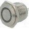 Intrerupator anti-vandalism, OFF-(ON), &Oslash;16mm, ONPOW, GQ16F-10E/J/B/24V/S