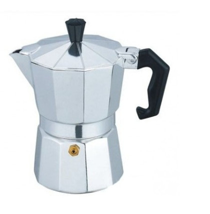 Espressor cafea manual din aluminiu Bohmann, pentru aragaz, capacitate 3 cesti