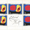 Romania, LP 744b/1970, Inundatia II (Joan Miro), coala mica de 5+1 vinieta, MNH