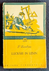 Lucrari in lemn - P. Leontiev foto