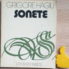 Sonete Grigore Hagiu