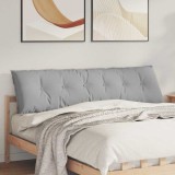 vidaXL Perna pentru spate Gri nori 180 x 19 x 50 cm țesătură 42014929