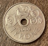 C50 - Moneda foarte veche - Norvegia - 1 koroana - 2002