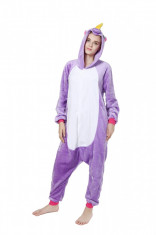 PJM43-10 Pijama intreaga kigurumi, model unicorn foto