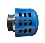 Filtru aer scuter sport cu protectie apa 38 mm (albastru cu gauri)