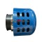 Filtru aer scuter sport cu protectie apa 35 mm (albastru cu gauri)
