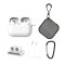 Set extins 5 in 1 pentru protectia castilor Apple Airpods Pro, culoarea alba