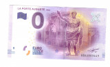 Bancnota suvenir Franta 0 euro La Porte Auguste Nimes 2017 - 1, UNC