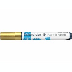 Marker cu vopsea acrilica Paint-It 320 4 mm Schneider Auriu foto