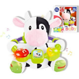 Jucarie interactiva bebe cu activitati si lumini 20 cm - Vacuta, Reig Musicales