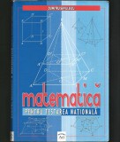 MATEMATICĂ PENTRU TESTAREA NAȚIONALĂ - DUMITRU SĂVULESCU - CULEGERE / MANUAL