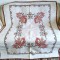 Fata de masa Vintage din In taranesc cu broderie manuala in cruciulite- Grifoni