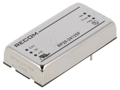 Convertor DC/DC 20W 18-36V la 12V 1.67A foto
