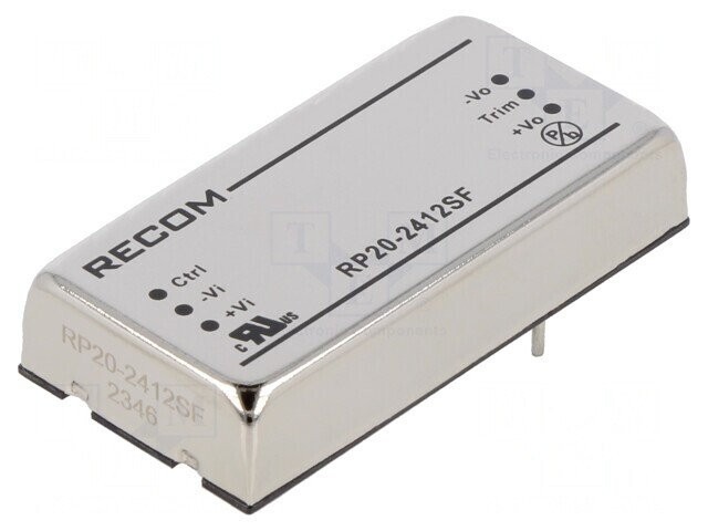 Convertor DC/DC 20W 18-36V la 12V 1.67A
