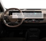 Folie Protectie Navigatie Kia EV5 2023+, Duragon, protectie Display Navigatie si Ceasuri de Bord, silicon Transparent, Anti-zgarieturi, kit instalare
